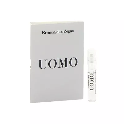 ZEGNA UOMO 1.5ml EDT Spray VIAL SAMPLE By ERMENEGILDO ZEGNA Mens Fragrance • $5.99