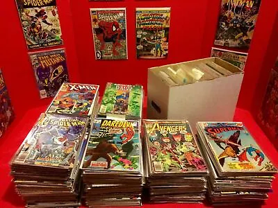 Huge 200 Comic Book Lot-Marvel Dc Indy -All Vf To Nm+ Condition No Duplicates • $200