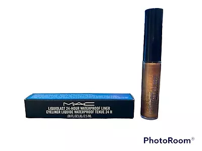 MAC Liquidlast 24 Hr Waterproof Liner Naked Bond EyeLiner New In Box .08 Fl Oz • $21.99