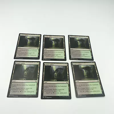 Magic The Gathering MTG Jungle Hollow Mixed Sets Lot Of 6 • $2.60