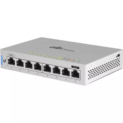 Ubiquiti Networks US-8 UniFi 8-Port Gigabit PoE Compliant Managed Switch • $99