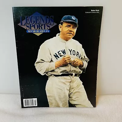 Babe Ruth Legends Sports Memorabilia Magazine #96 Collectors Edition MLB Yankees • $12.93