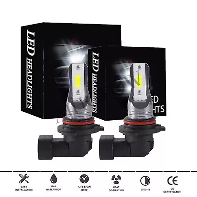 9005 LED Headlight Bulbs High Beam For GMC C/K 1500 2500 Sierra Pickup 1990-1999 • $17.99