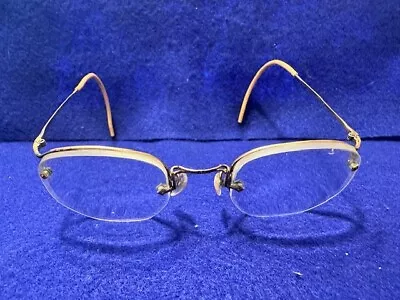 2 Sets Of Antique Wire Eye Glasses Frames With Cases • $15