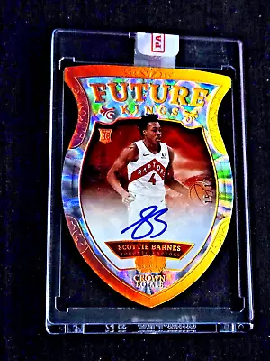 2021-22 Panini Crown Royale Scottie Barnes Future Kings RC Auto /17 ENCASED SP • $575