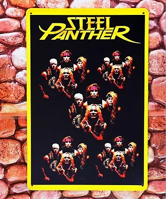 Steel Panther Band Poster Metal Tin • $17.88