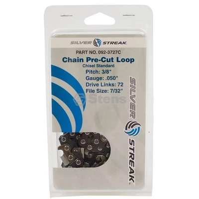 £41.98 • Buy 092-3727C Silver Streak Chain Loop Clamshell 72 DL For Carlton A1LM-72E