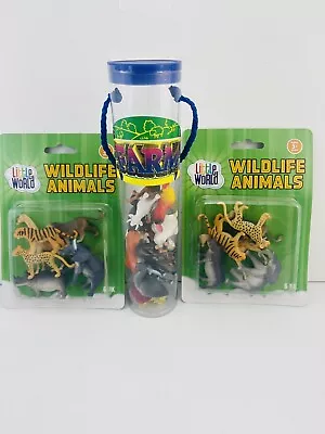 Wildlife & Farm Animals Toy Plastic Figures. New • $10