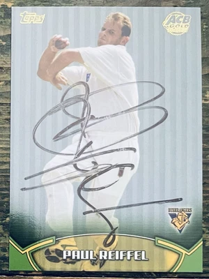 $1.49 • Buy Paul Reiffel Signed 2003 Topps Victorian Bushrangers Cricket Australia