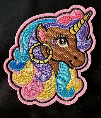 Embroidered Sunny Starscout Unicorn Patch Iron On Mlp  4.5  X 3.5   • $9.98