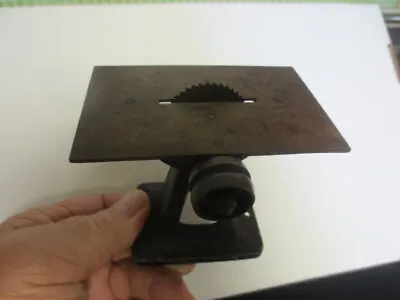 LIVE STEAM ENGINE METAL MINIATURE TOY BELT DRIVEN TABLE SAW UNKNOWN MFG C1920S ? • $75