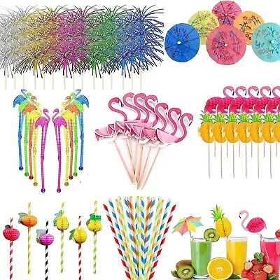 Cocktail Accessories For Drinks 120pcs Decorations Paper... • £11.20