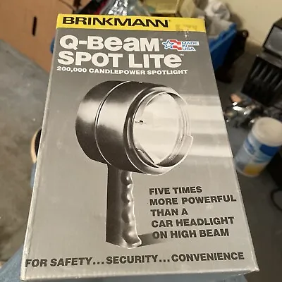 BRINKMANN Q-Beam Spot Lite Light 200000 Candlepower LAST ONE • $35