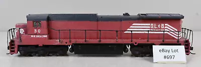 (Lot 697) HO Model Train Athearn Diesel Locomotive OL&B Big Red Line • $7.99