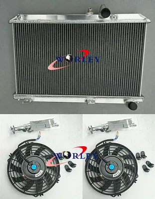 Aluminum Radiator For Mazda RX-8 RX8 SE17 1.3L Manual MT 2003-2012 +2x Fans • $200