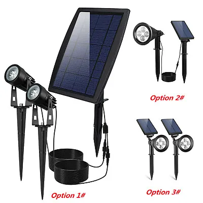 Solar Spotlights Outdoor Waterproof Garden Stake Light Landscape Pathway Lights • $32.76