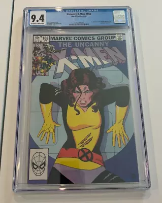 Uncanny X-Men #168 CGC 9.4 1st App Madelyn Pryor Marvel Comics 1983 • $20.50