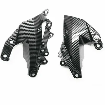 For KAWASAKI ZX-6R 2009-2012 NINJA Side Mid Engine Cover Fairing Carbon Fiber • $70.40