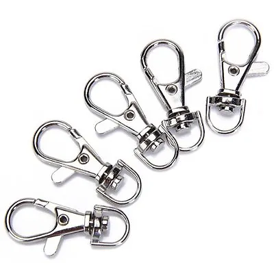 Metal Lanyard Hook Swivel Snap For Paracord Lobster Clasp 50 100 500 Wholesale A • $49.99