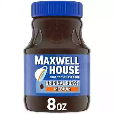 Maxwell House The Original Roast Instant Coffee 8 Oz Jar • $7.35