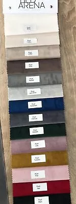 Plush Velvet Upholstery Fabric In 14 Various Colours All Plush Velvet Colours • £3.50
