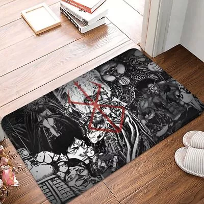 Berserk Guts Behelit Manga Doormat Kitchen Mat Brand Balcony Carpet Welcome • $8.79