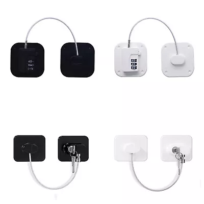 $10.44 • Buy Digital Password Refrigerator Lock Cabinet Locks With Metal Key Or Coded Lock