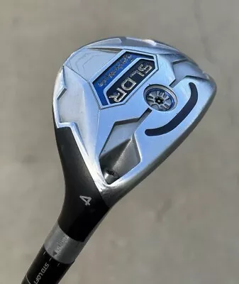 TaylorMade SLDR 4 Wood 21° Hybrid R Flex Fujikura 82 Grams RH Golf Club GREAT!! • $59.99