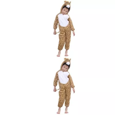  Set Of 2 M Child Childrens Animal Costumes For Kids Giraffe • £26.69