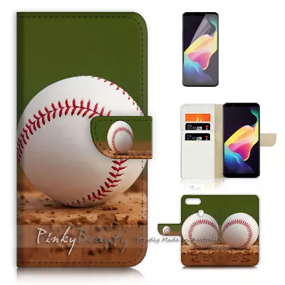 ( For Oppo AX7 ) Wallet Flip Case Cover AJ40181 Golf Ball • $12.99