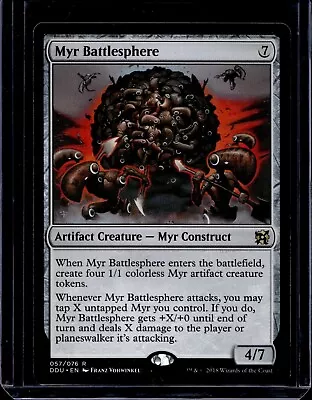 MTG Myr Battlesphere Artifact Rare • $1.46