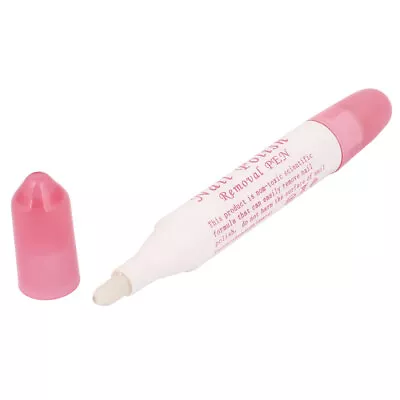 Women Corrector Nail Polish Erase Remove Clean Mistakes Pen Manicure Tool Pink • $6.93