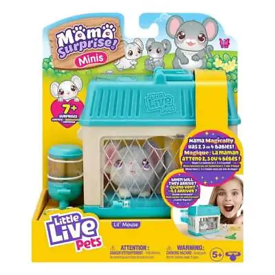 LIttle Live Pets Mama Surprise Minis Lil Mouse Playset • £21.99