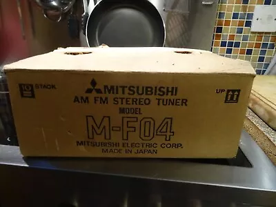 Vintage Mitsubishi M-F04 Stereo Tune Fully Working & Box • $37.30