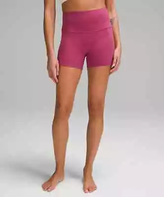 Lululemon Align Highrise Shorts 4  Washed Muave Multiple Sizes New • $48.99