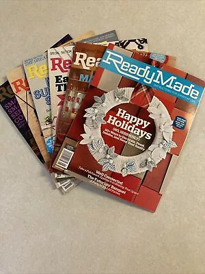 ReadyMade Magazine Issues 44 - 45 - 46 - 47 - 48 - 49.  From Dec 09 - Nov 10 • $24.95