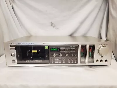 Teac 3HEAD Cassette Deck Model V-1RX  RARE  WORKS EXCELLENT • $218.09