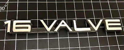 Rare! OEM Volvo 16 Valve Emblem/ Badge B234 B230 B23 B230FT B230F+T IPD • $185
