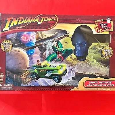 Indiana Jones Crystal Skull Adventure Playset Hasbro Complete 2008 • $94.95