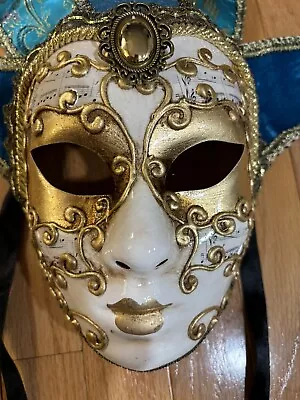 Venetian Mask NWT Never Worn Purchased In Italy MINT❤️ • $45.99