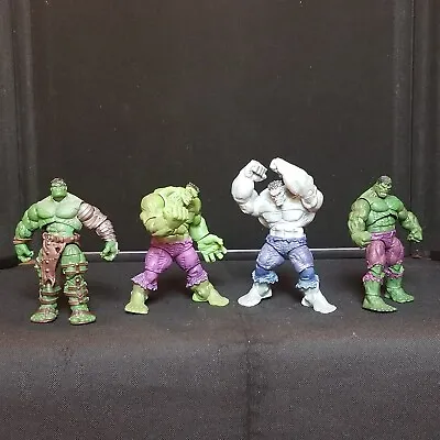 Hasbro Marvel Universe Incredible Hulk Action Figure 4 Lot Gray World War • $50