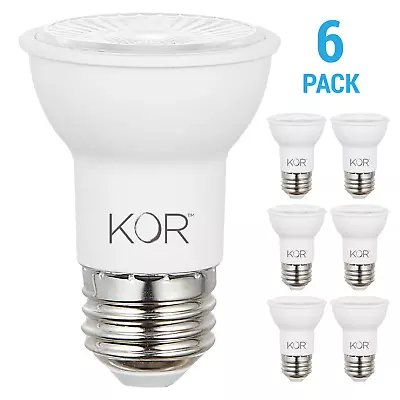 6 Pack LED 40° Flood FL 6W 50W 120V PAR16 Medium E26 Dimmable 3000K Warm White • $12.99