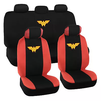 Wonder Woman Car Seat Covers - Full Set Auto Accessory Original Cover • $39.99