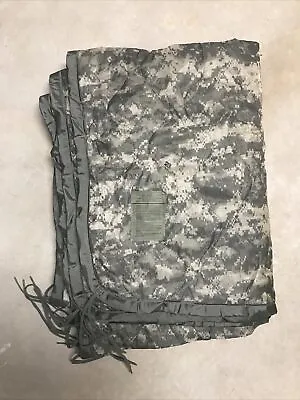 $40 • Buy USGI Military Poncho Liner ACU Quilted Woobie Blanket BRAND Army