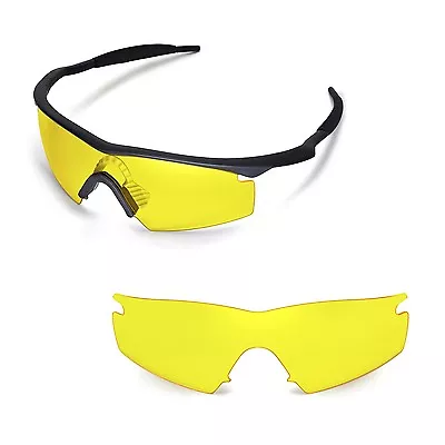 New Walleva Yellow Replacement Lenses For Oakley M Frame Strike Sunglasses • $8.50