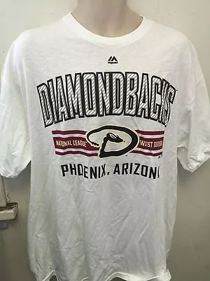 Majestic Arizona Diamondbacks T Shirt Assorted Sizes Brand New 5 • $7.99