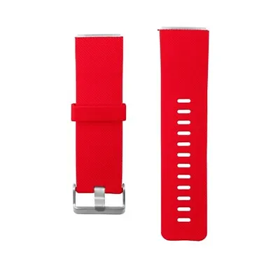 Replacement Silicone Gel Band Strap Bracelet Wristband FITBIT BLAZE LARGE Red • $5