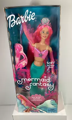 NIB Barbie Mermaid Fantasy Doll VTG 2002 Mattel 56759 F5 • $159.96