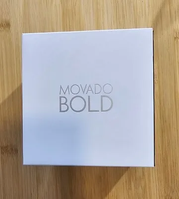 Movado Bold Watch Box With Movado Watch Manuel  • $14