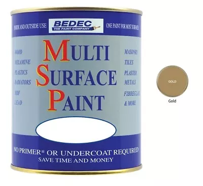 £14.03 • Buy Bedec Multi Surface Paint - Satin - All Colours - All Sizes